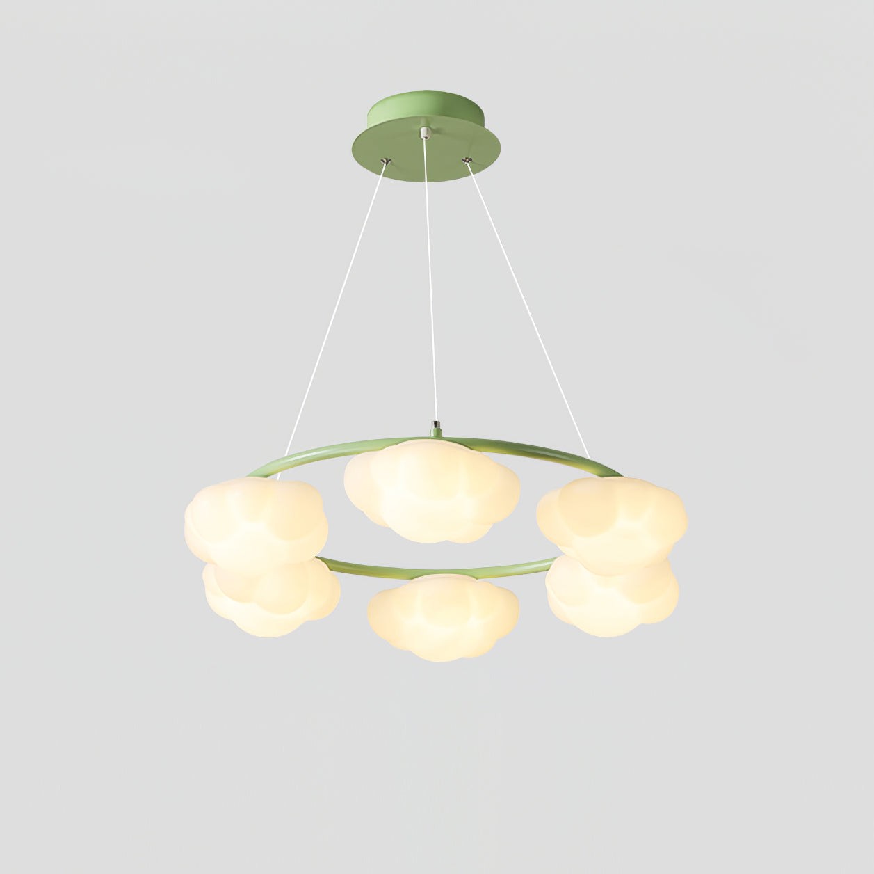 Cream Style Creative Personality Clouds Chandelier M221