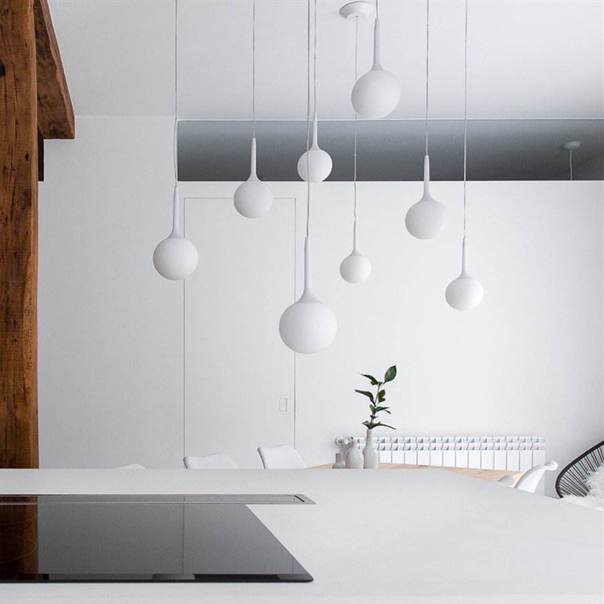 Ariella Teardrop Glass Pendant Lamp