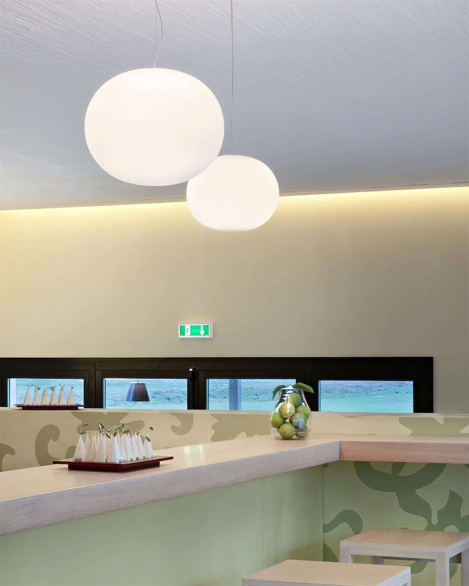 Globular Pendant Lamp P023