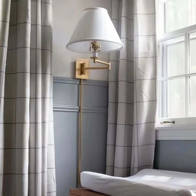 Swing Arm Lamp - Brass Joint & 360° Rotatable G80