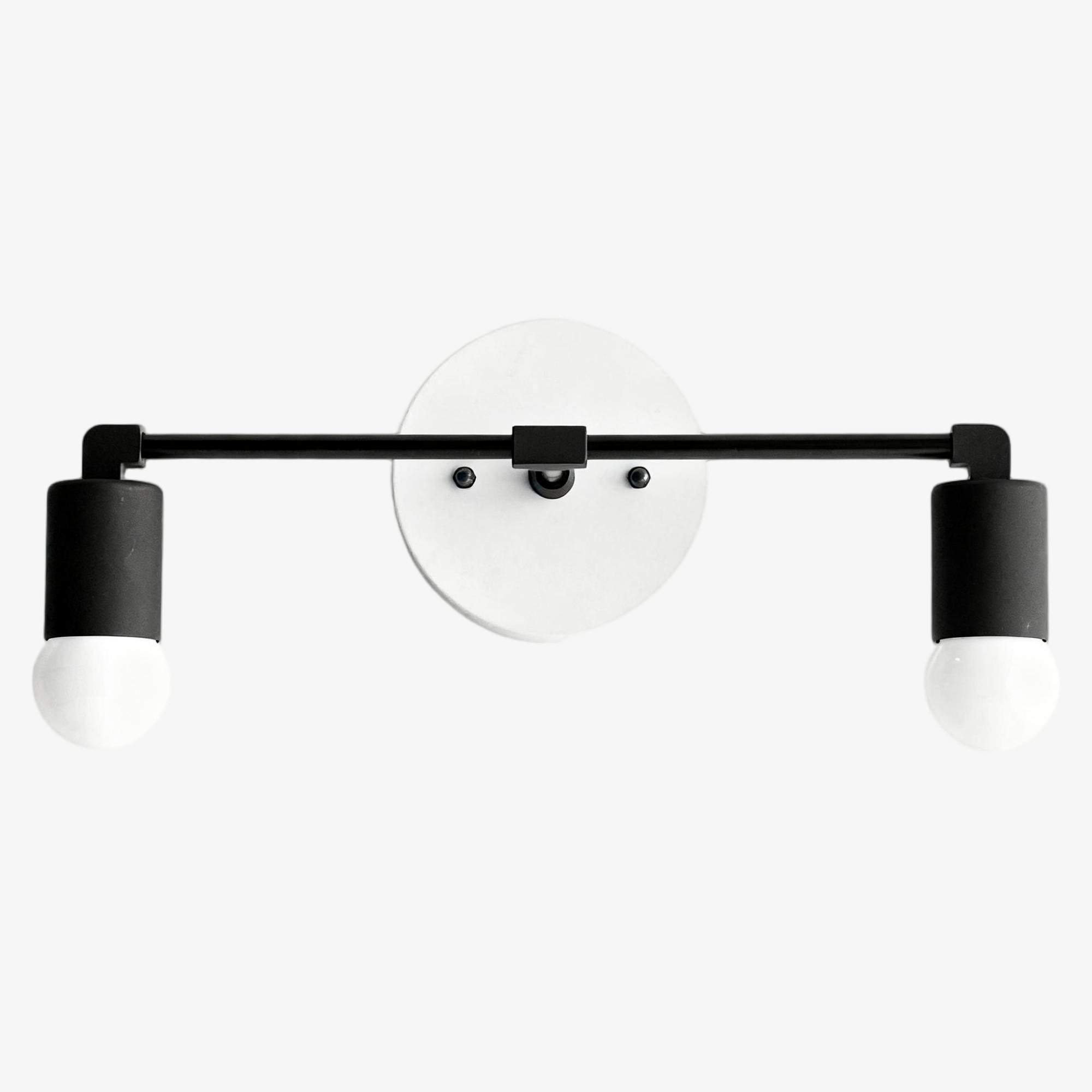 Mobilux Line industrial Bathroom Vanity Light - Minimalist Wall Sconce - Elegant Fixture T322