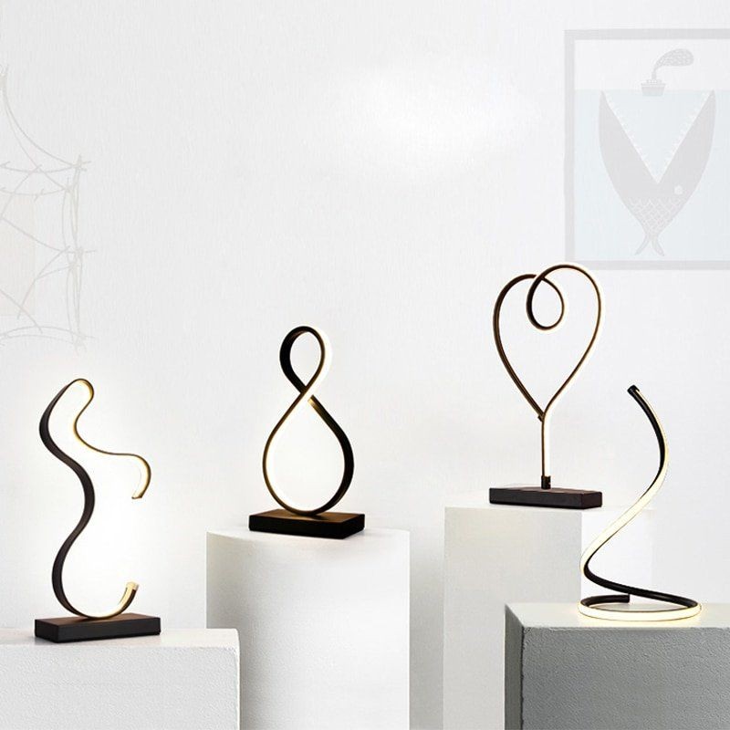 Geometric Figure Desk Light