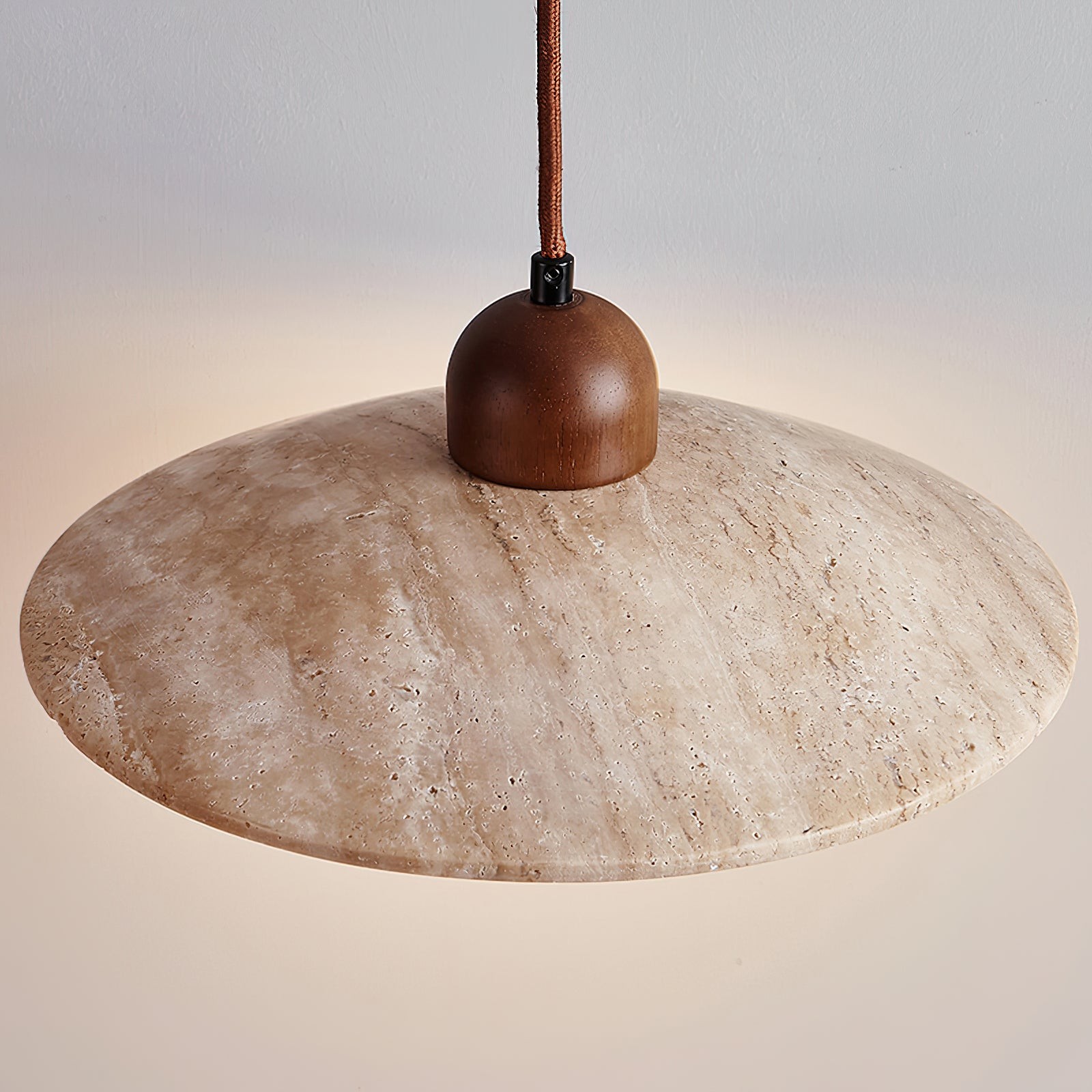 Wood Retro Wabi-Sabi Style Pendant Lamp M180