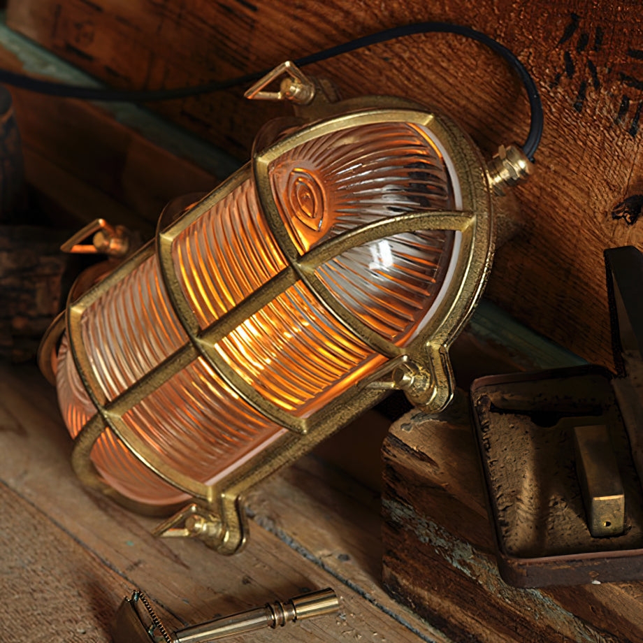 Fremantle Brass Bunker Sconce T1860