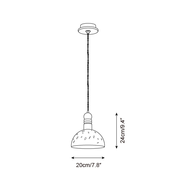 Sylvane Dome Pendant Lamp T1416
