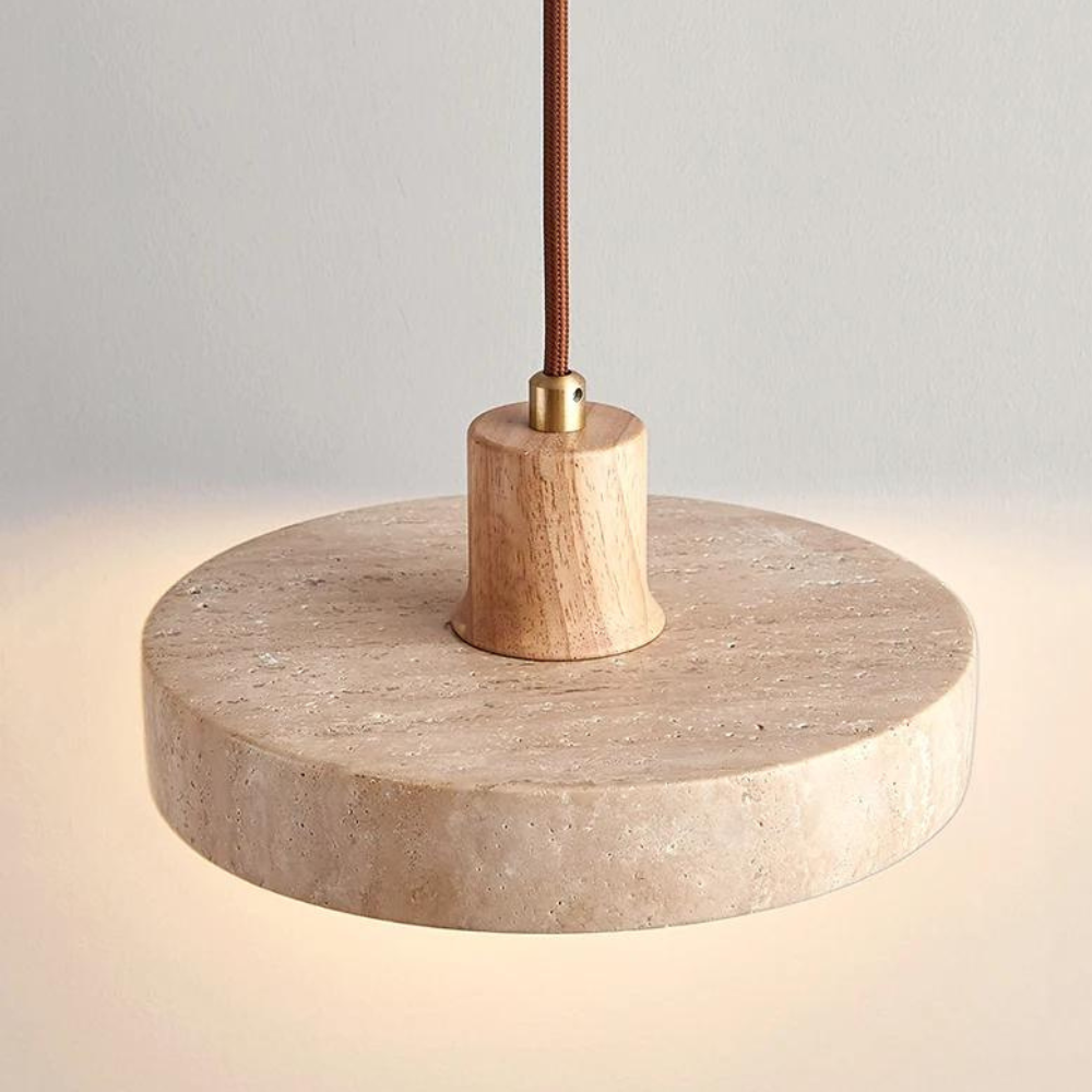 The Star's Radiance Travertine Ceiling Light T2079