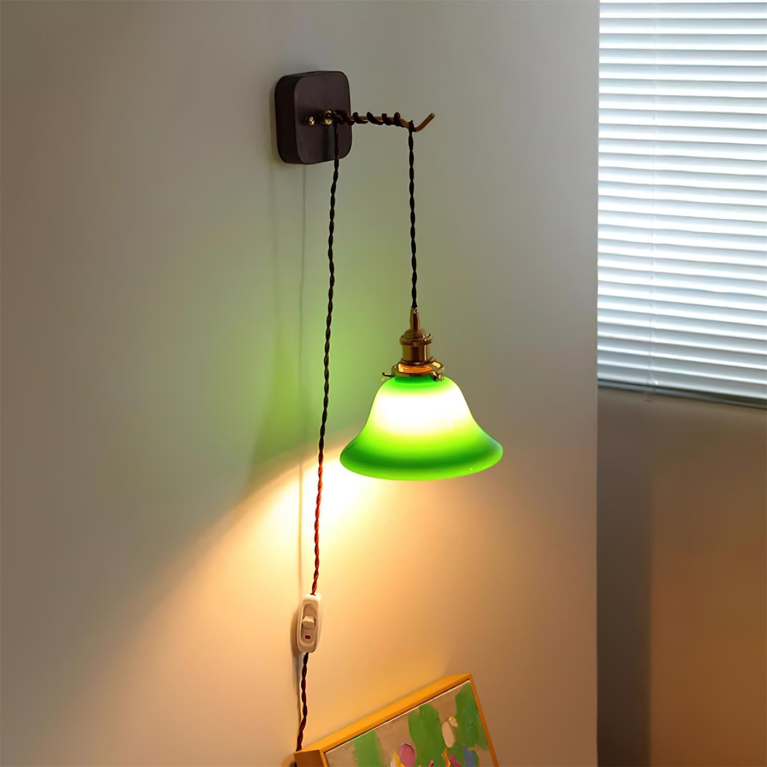 Bell Brass Wall Lamp M186