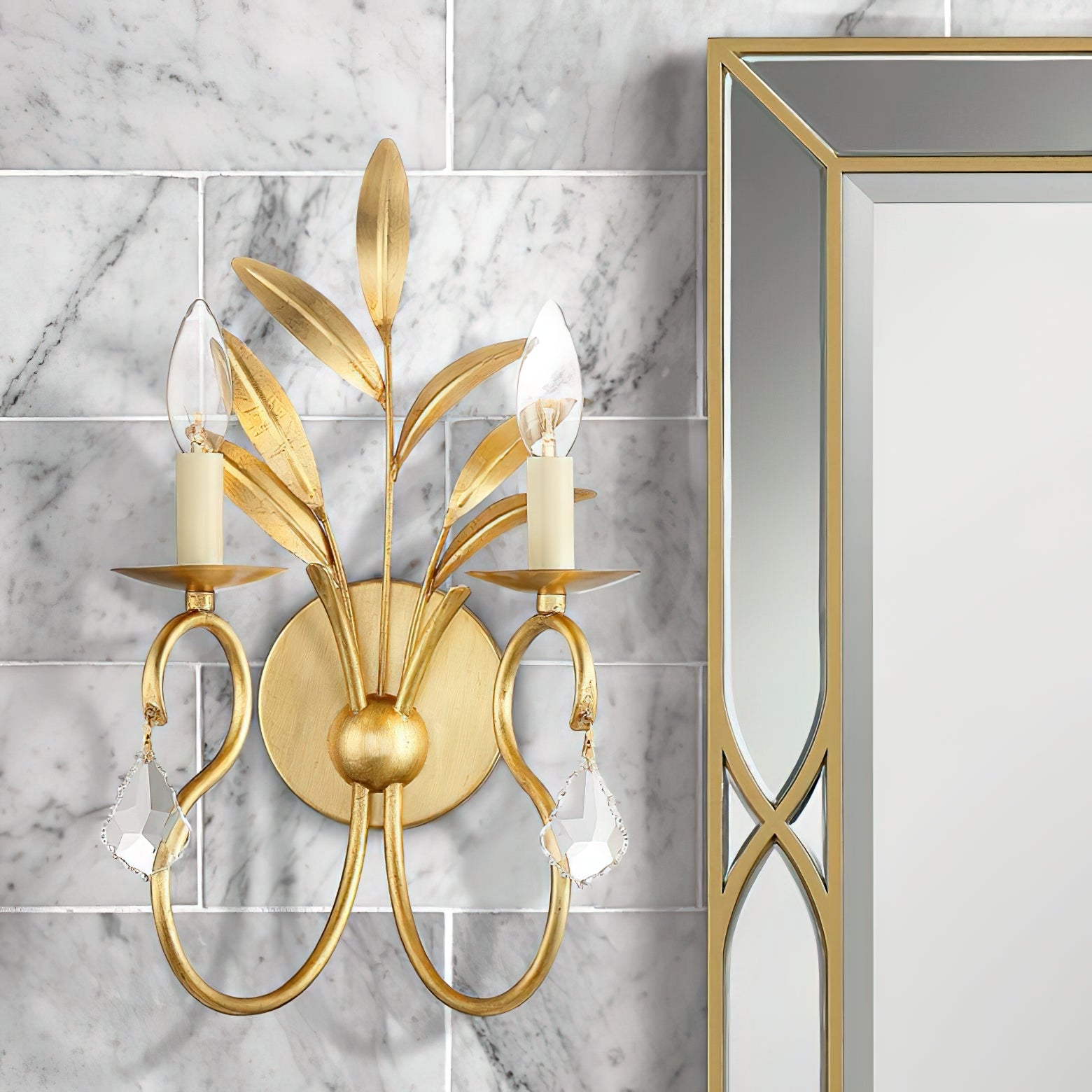 Lydia Crystal Sconces T1783