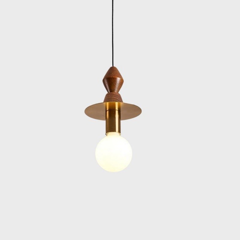 Creative Simple Wooden Pendant Light S155
