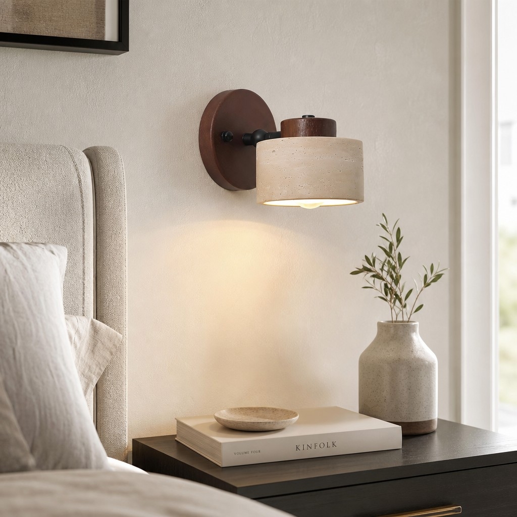 Travira Minimalist Wall Lamp - Soft Ambient Accent Light for Hallway and Living Room T2256