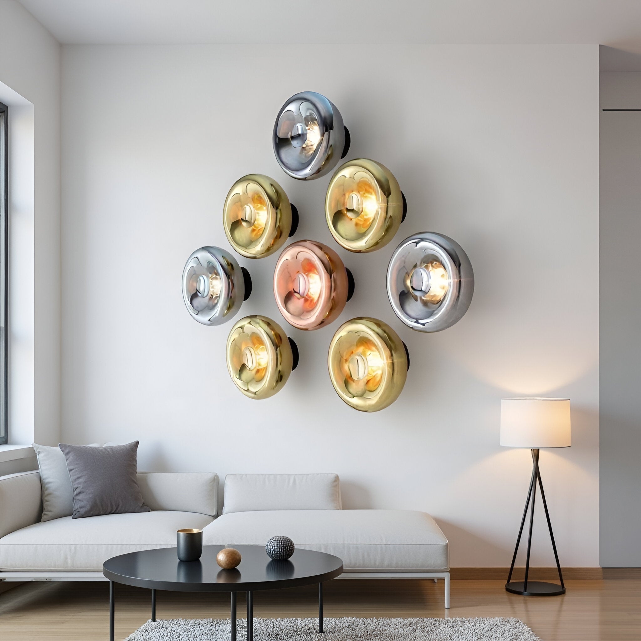 Elina Nordic Metal Wall Light T2190