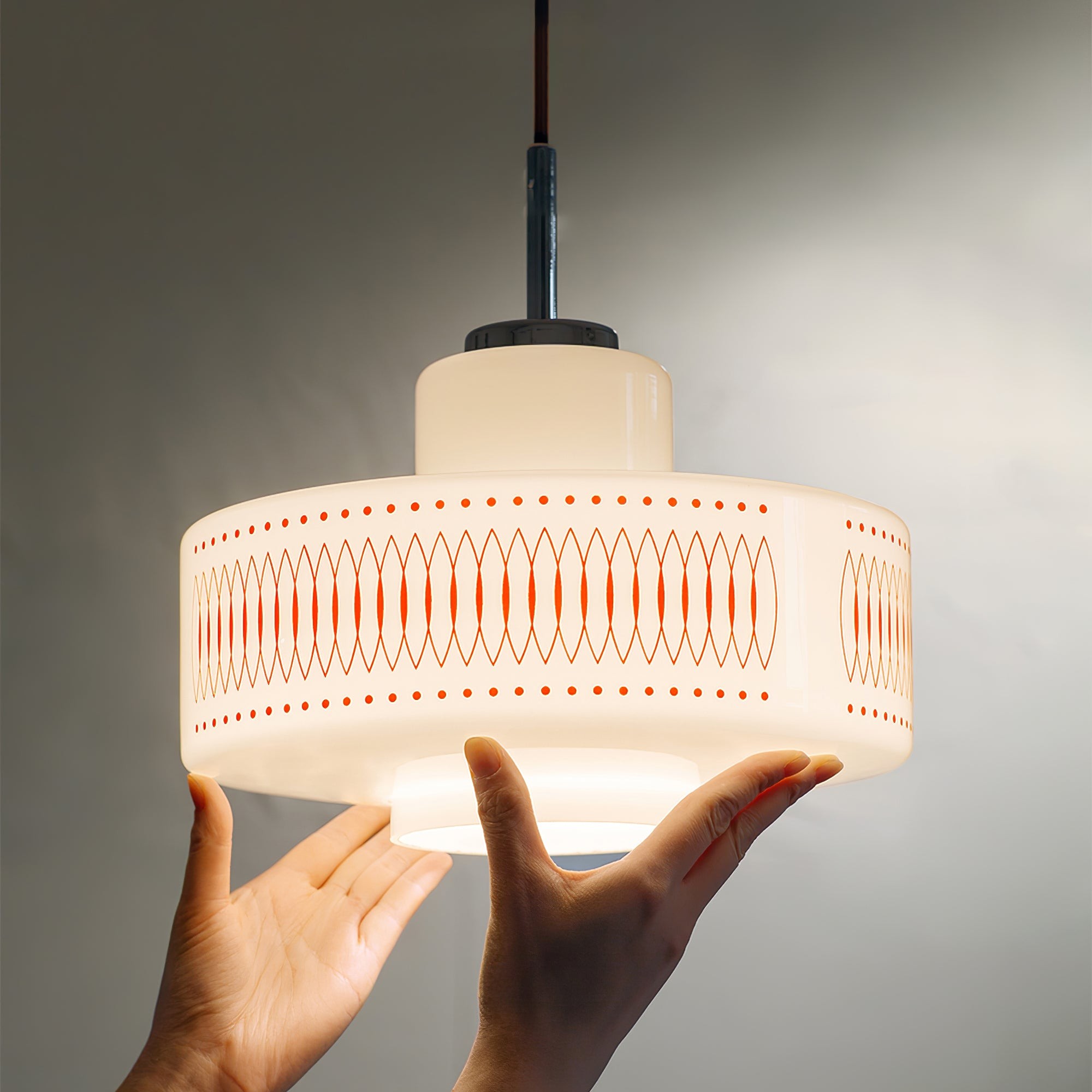 Modern Gourd shape Glass Pendant Lamp M482