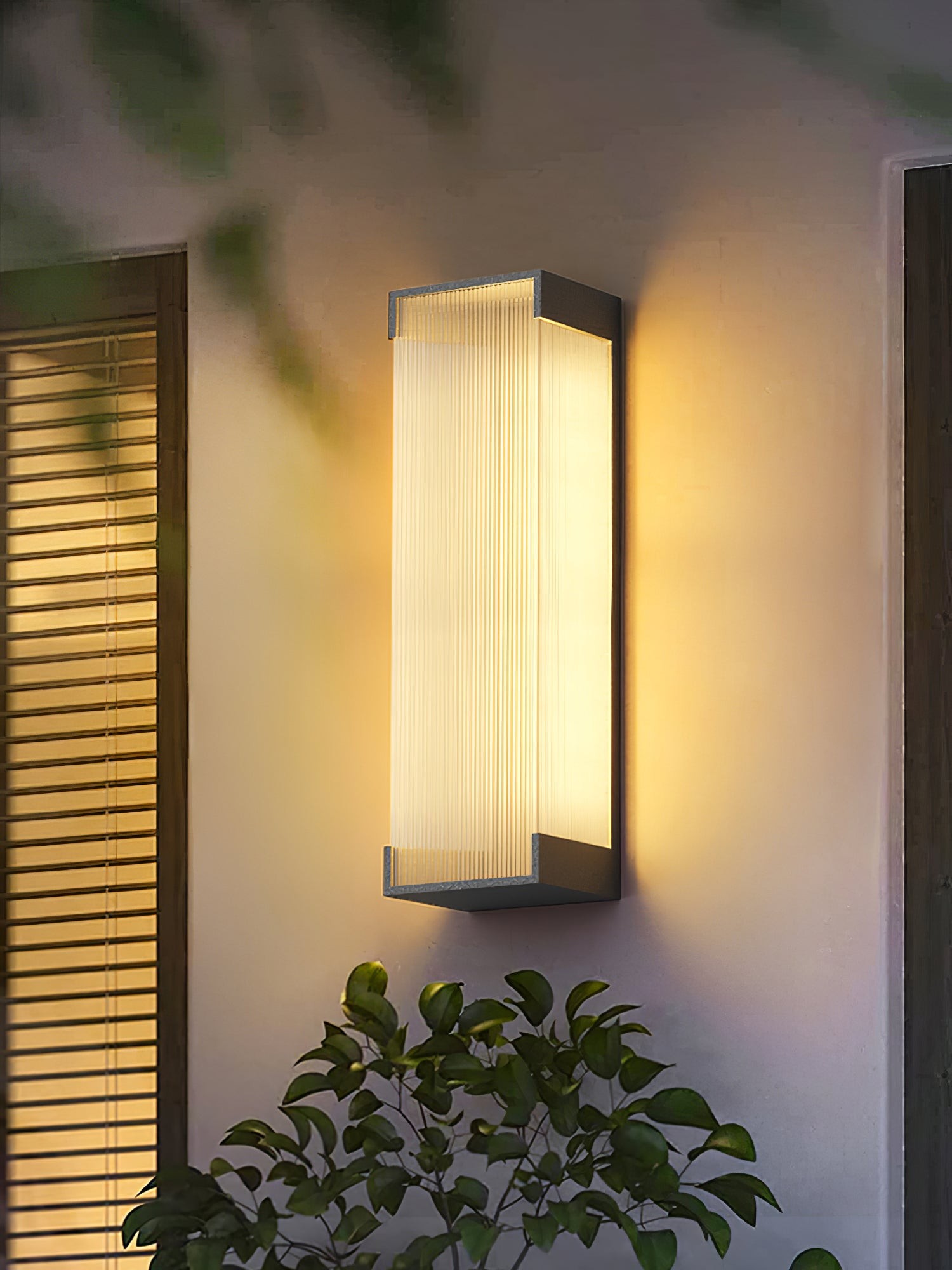 Rectangular Outdoor Wall Light M328