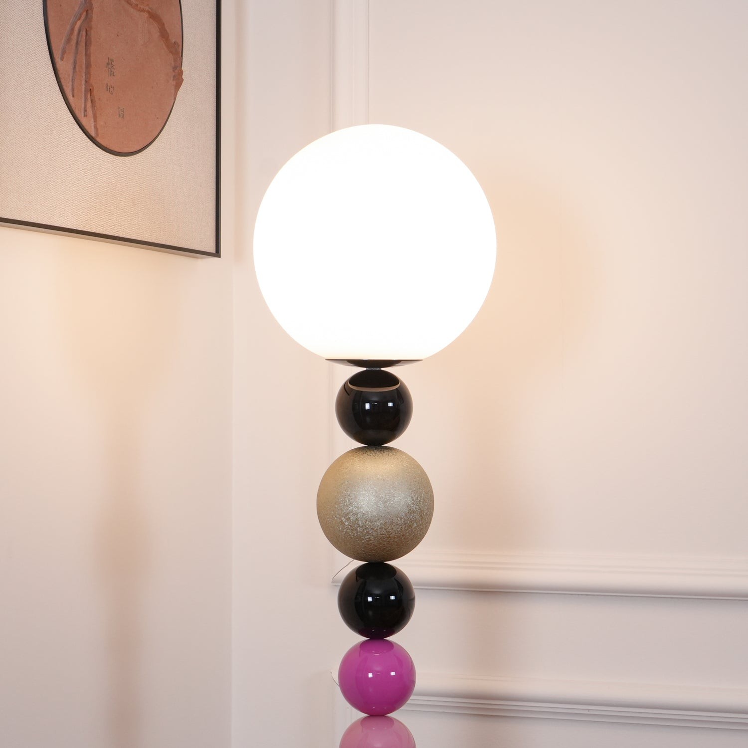 Modern Gourd Ball Floor Lamp M228