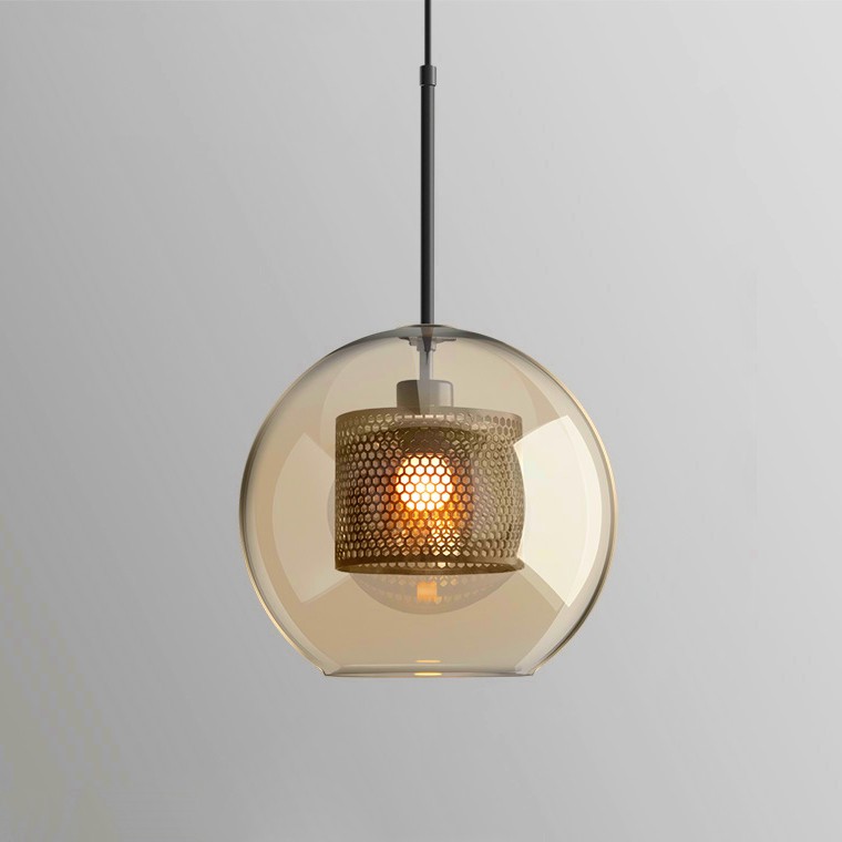 Modern Chiswick Glass Pendant Light Fixtures for Kitchen Dining Room
