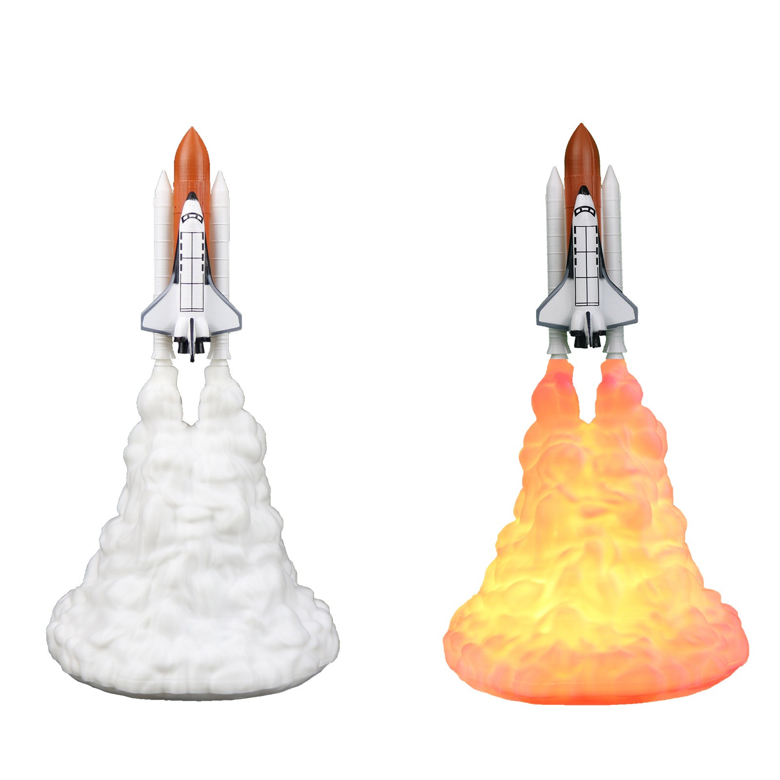 Creative 3D Printed Airplane Fire Dragon Table Lamp M585