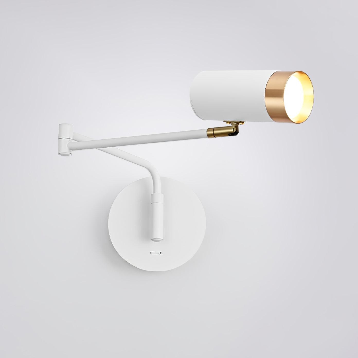 Modern Industrial Telescopic Revolving Adjustable Swing Arm Wall Lamp M324