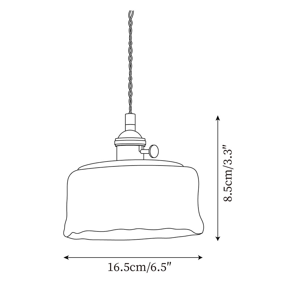 Retro Glass Pendant Lamp M110