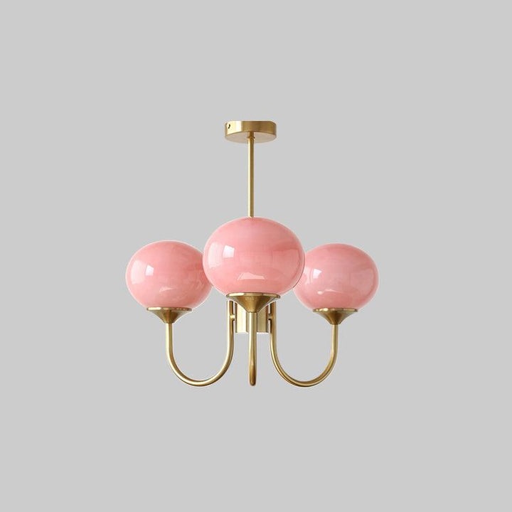 Bauhaus Glass Ball Marshmallow Chandelier S200