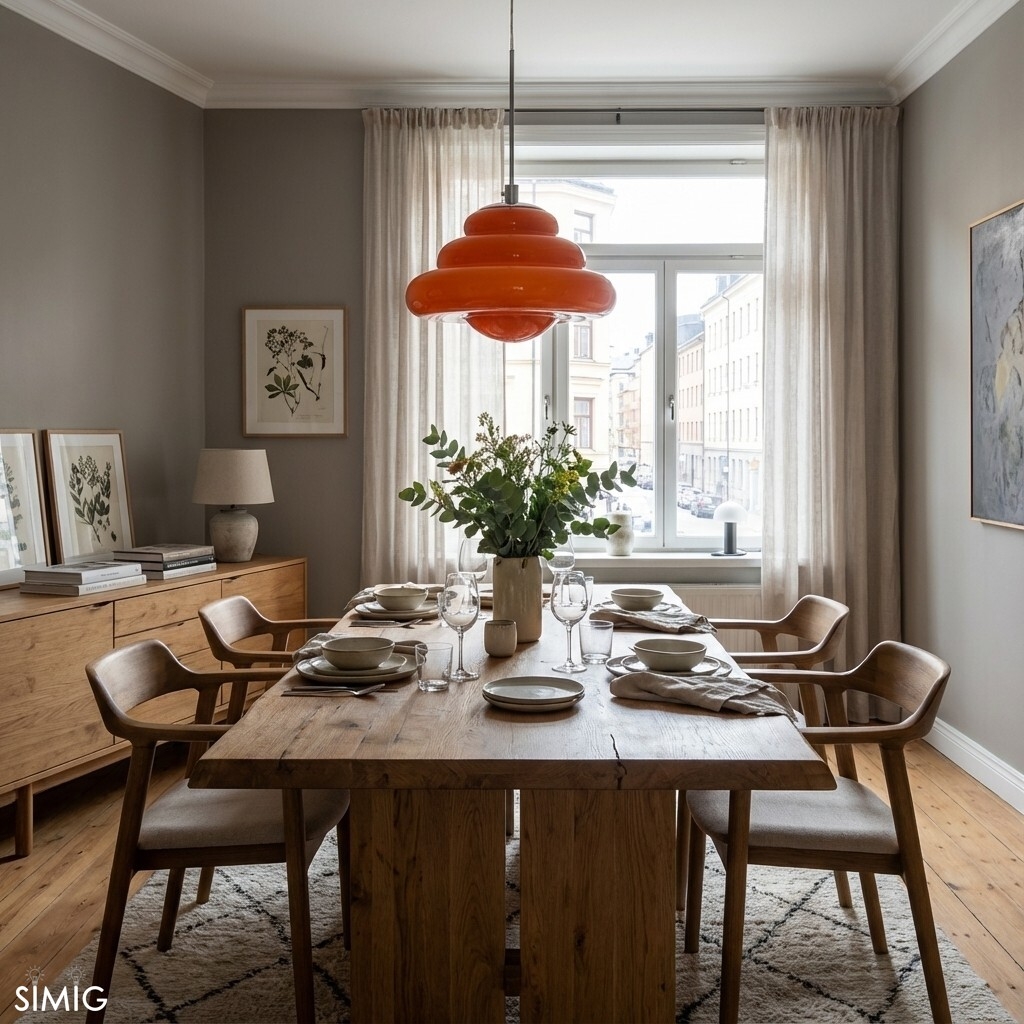 Tiered Pendant Lamp - Modern Glass and Metal for Dining Room S245