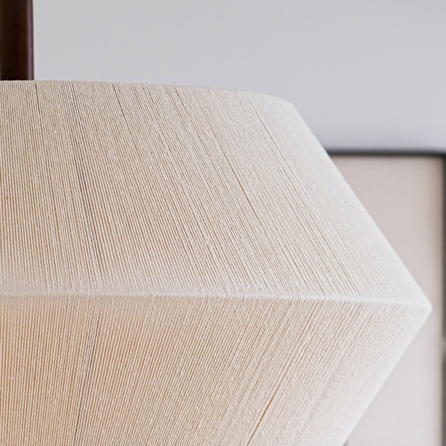 Japanese Wabi-Sabi Style Woven Fabric Pendant Lamp M10