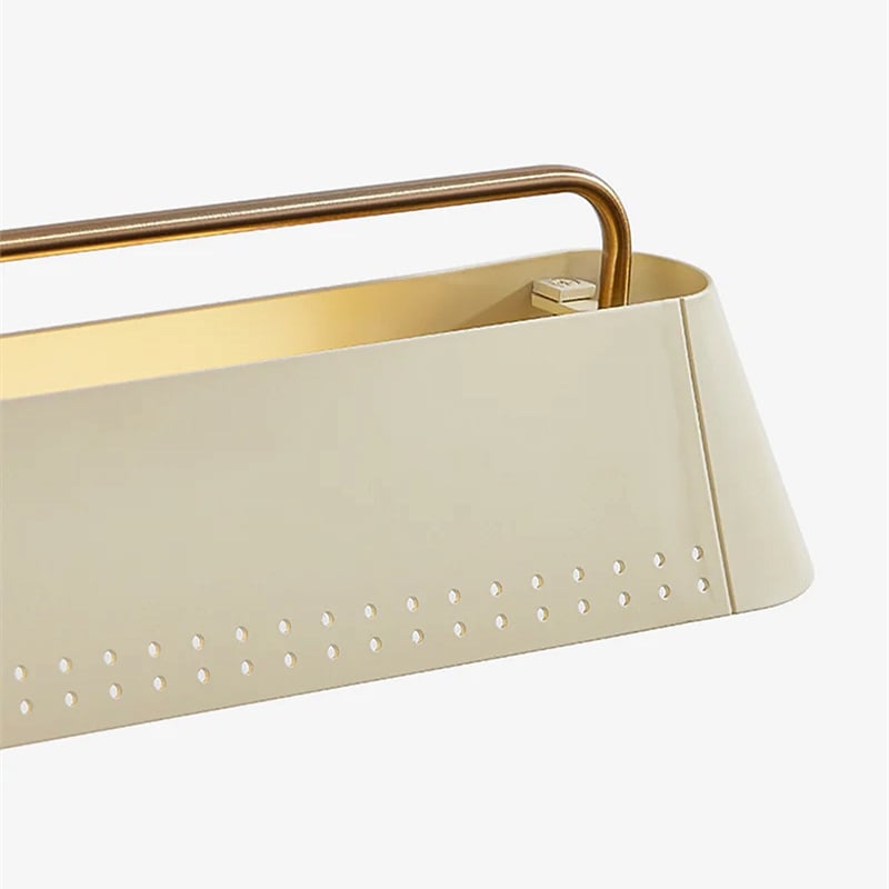 Libris Wall-Mounted Picture Light - Modern Steel Frame with Soft Sand Shade for Entryway T606