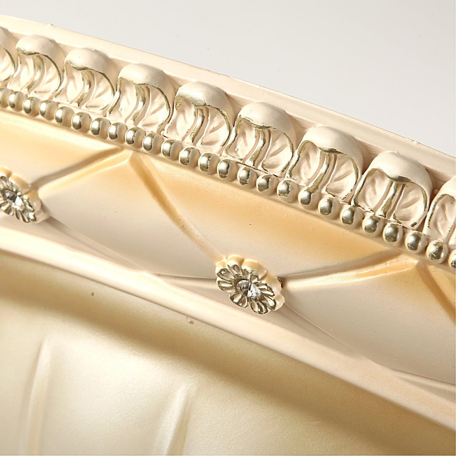 European Vintage Style Resin Ceiling Light for Bedroom M457