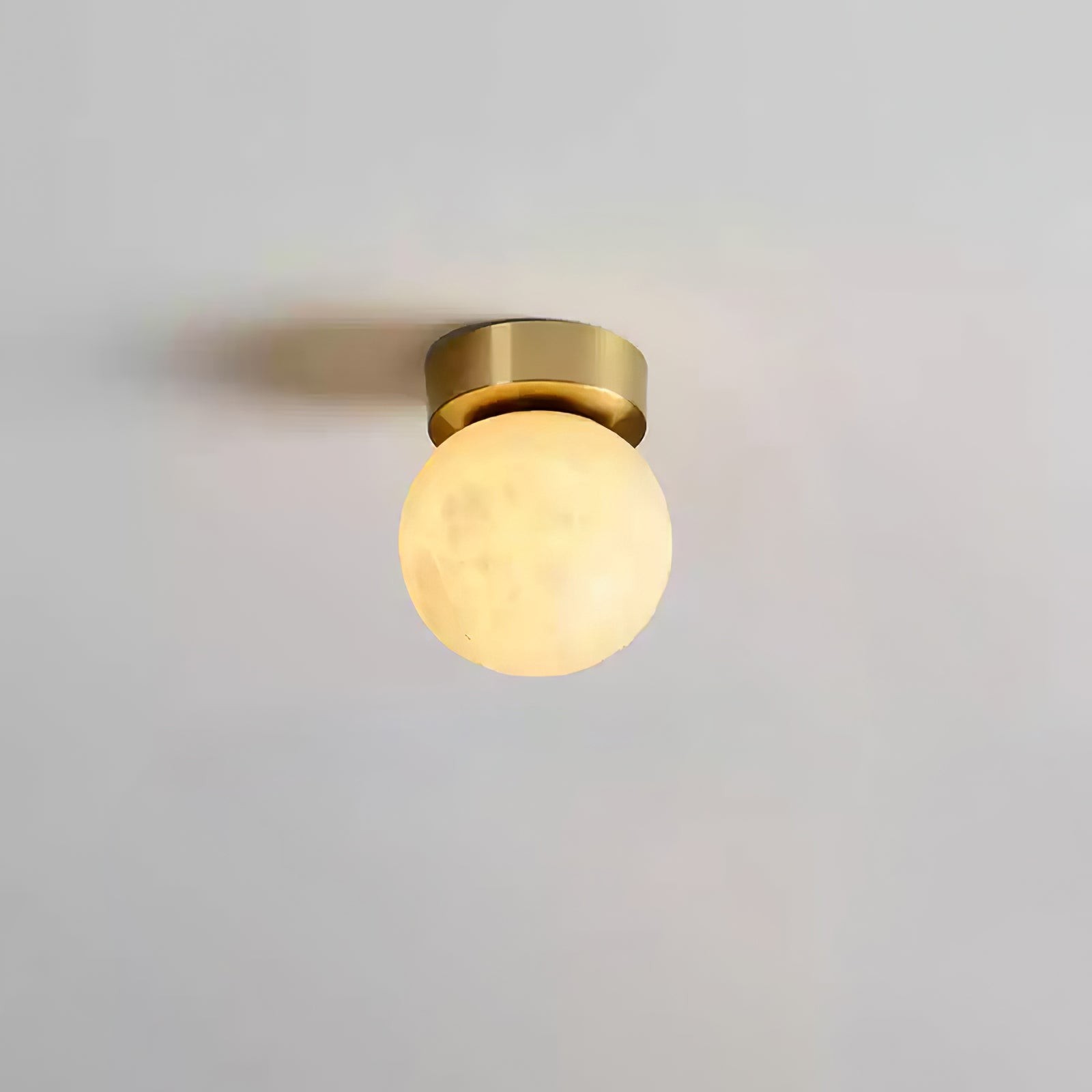 Moon Alabaster Ceiling Lamp M435