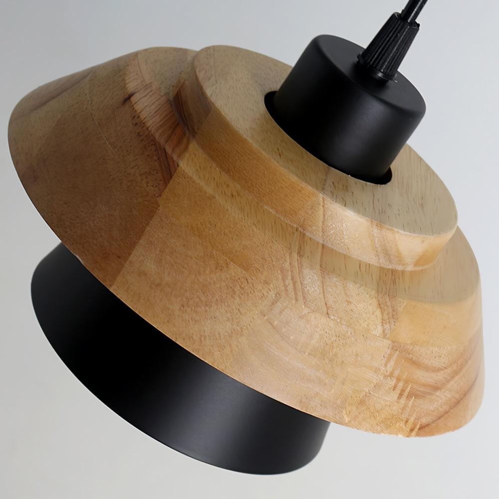 Stone Wood Pendant Lamp M407