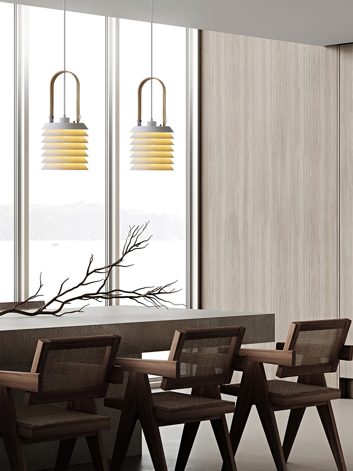 Minimalist Lantern Pendant Lamp T1644