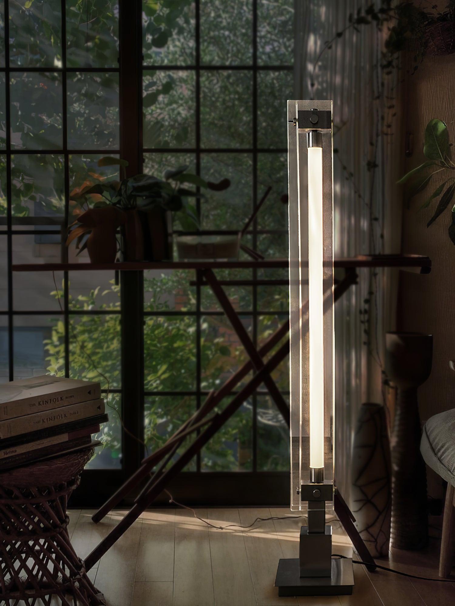 Industrial Style Minimalist Glass Floor Lamp G35