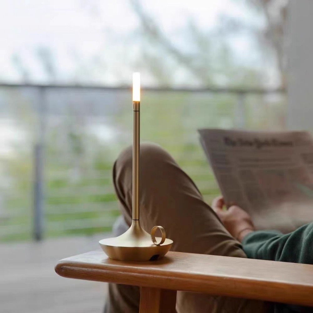 Candlelight Cordless Dimmable Rechargeable Table Lamp S204