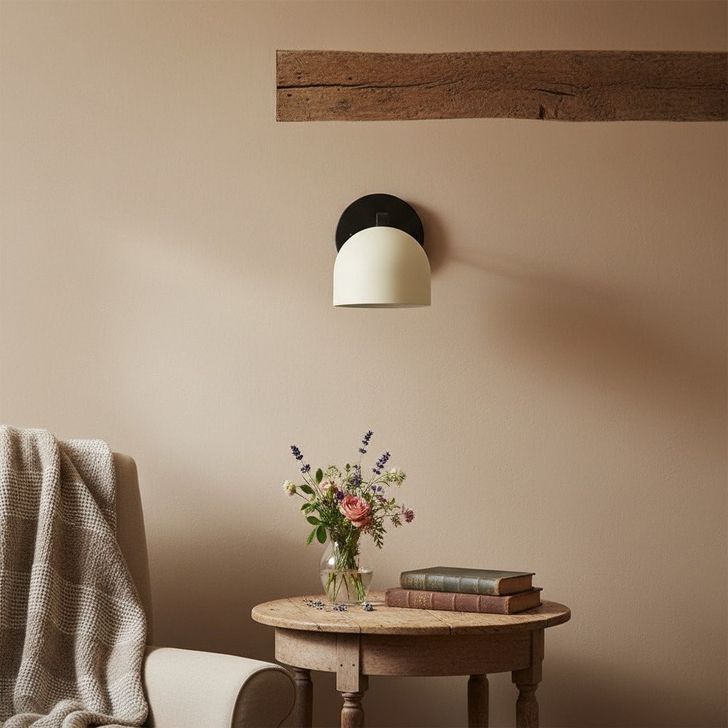 Metio Dome Decorative Wall Sconce Light - Elegant Indoor Lighting Fixture T383