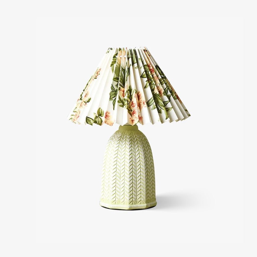 Vintage Pleated Table Lamp M206
