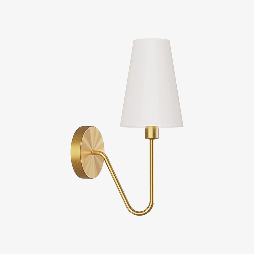 Arcuma Fabric Wall Sconce – Stylish Shade for Bedroom Lighting T500