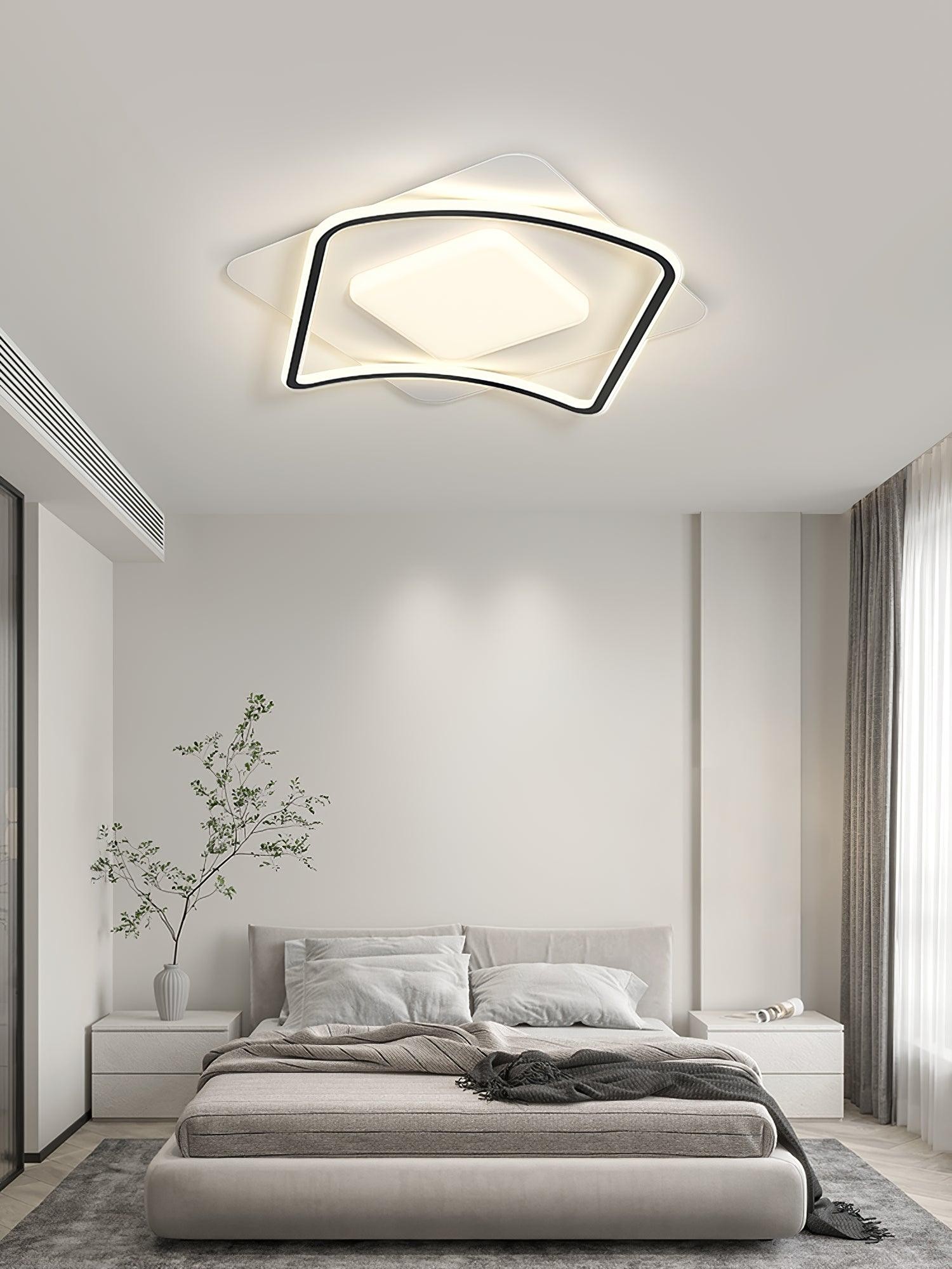Minimalist Geometry LED Ceiling Light M438
