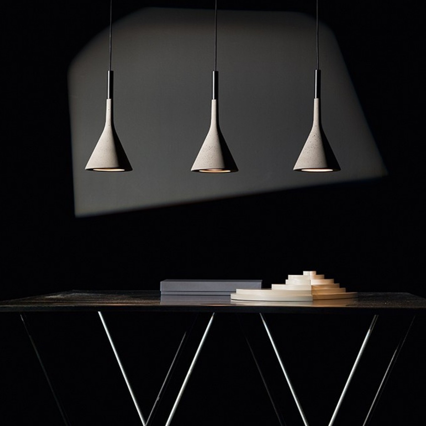 Alphomo Pendant Light - Minimal Concrete Pendant for Kitchen