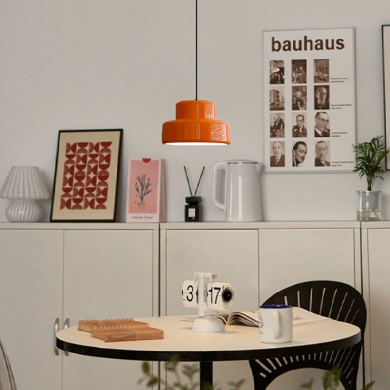 Round Pendant Light - Modern Metal for Kitchen S154