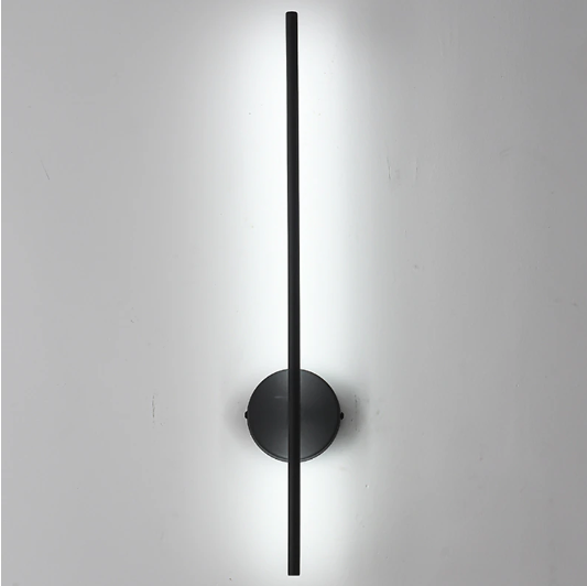 Modern Black Aluminum Wall Light T2074