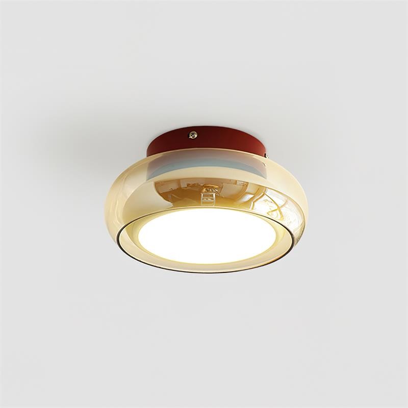 Atmospheric Simple Double Disc Ceiling Light M105
