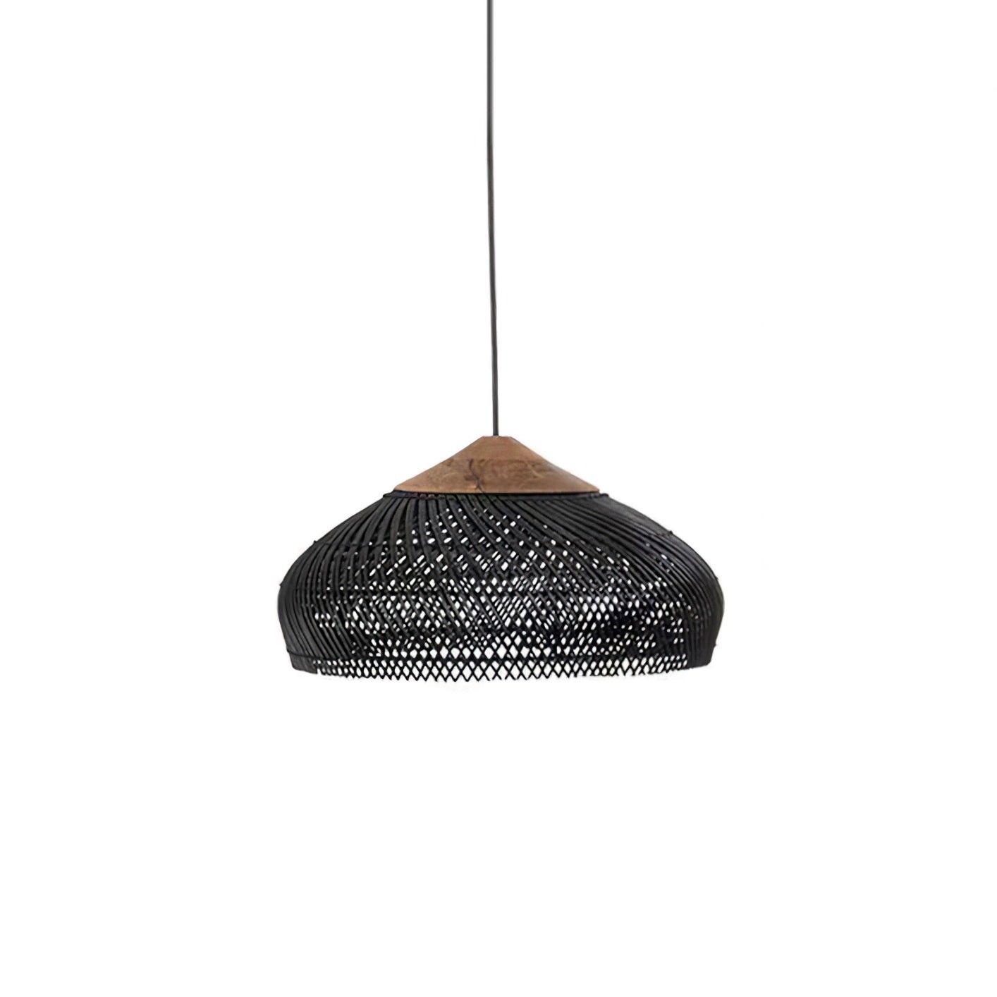 Harp Braided Rattan Pendant Lamp T048