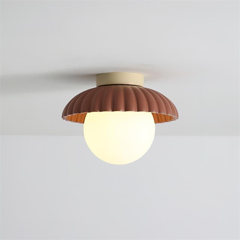 Alien Cream Glass Ceiling Light - Modern Nordic Ceiling Fixture M77