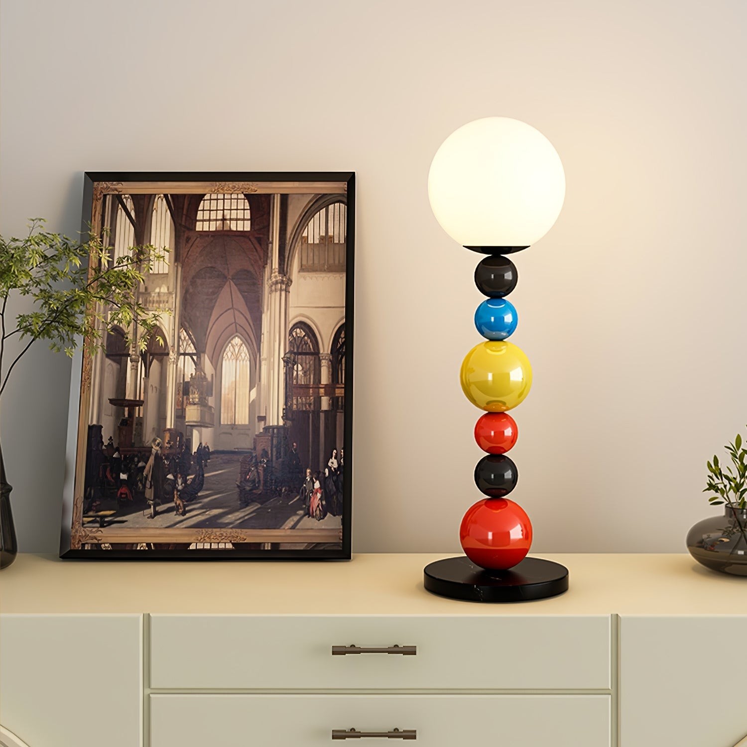 Colorful Round Ball Floor Lamp M376