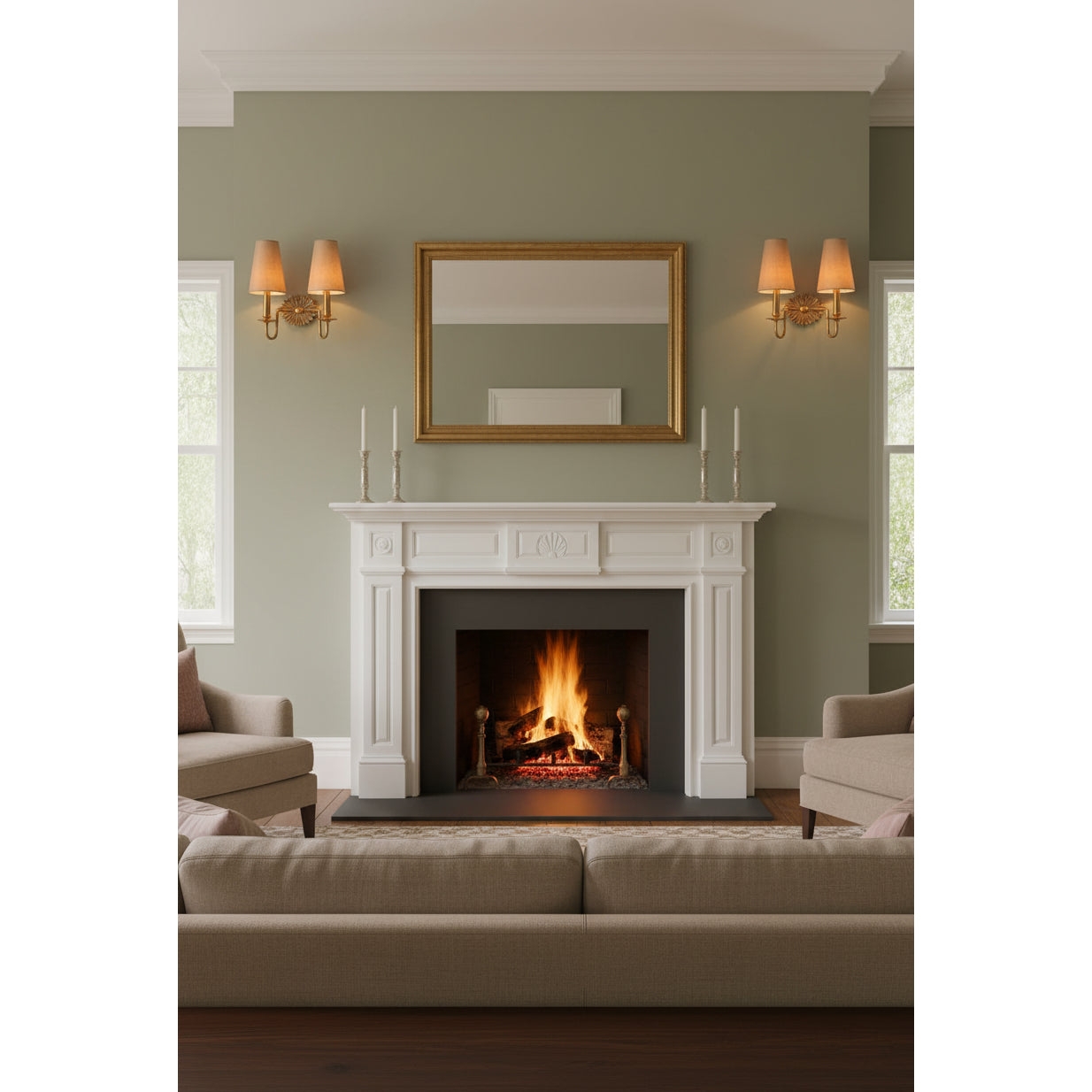 Demeter Double Sconce T1818