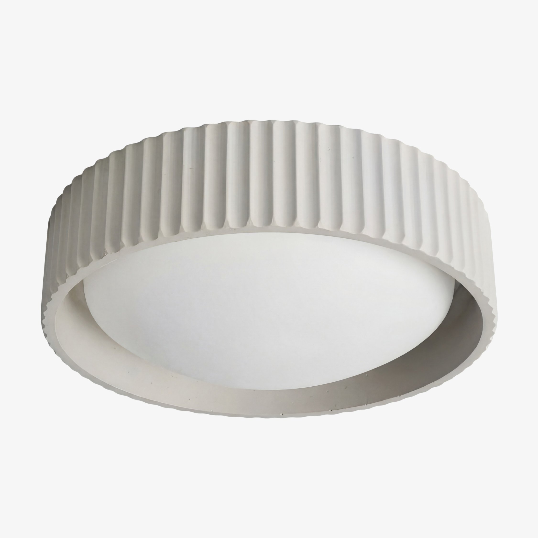 Acrion Round Acrylic LED Ceiling Light - Minimal Flush Mount Living T1179