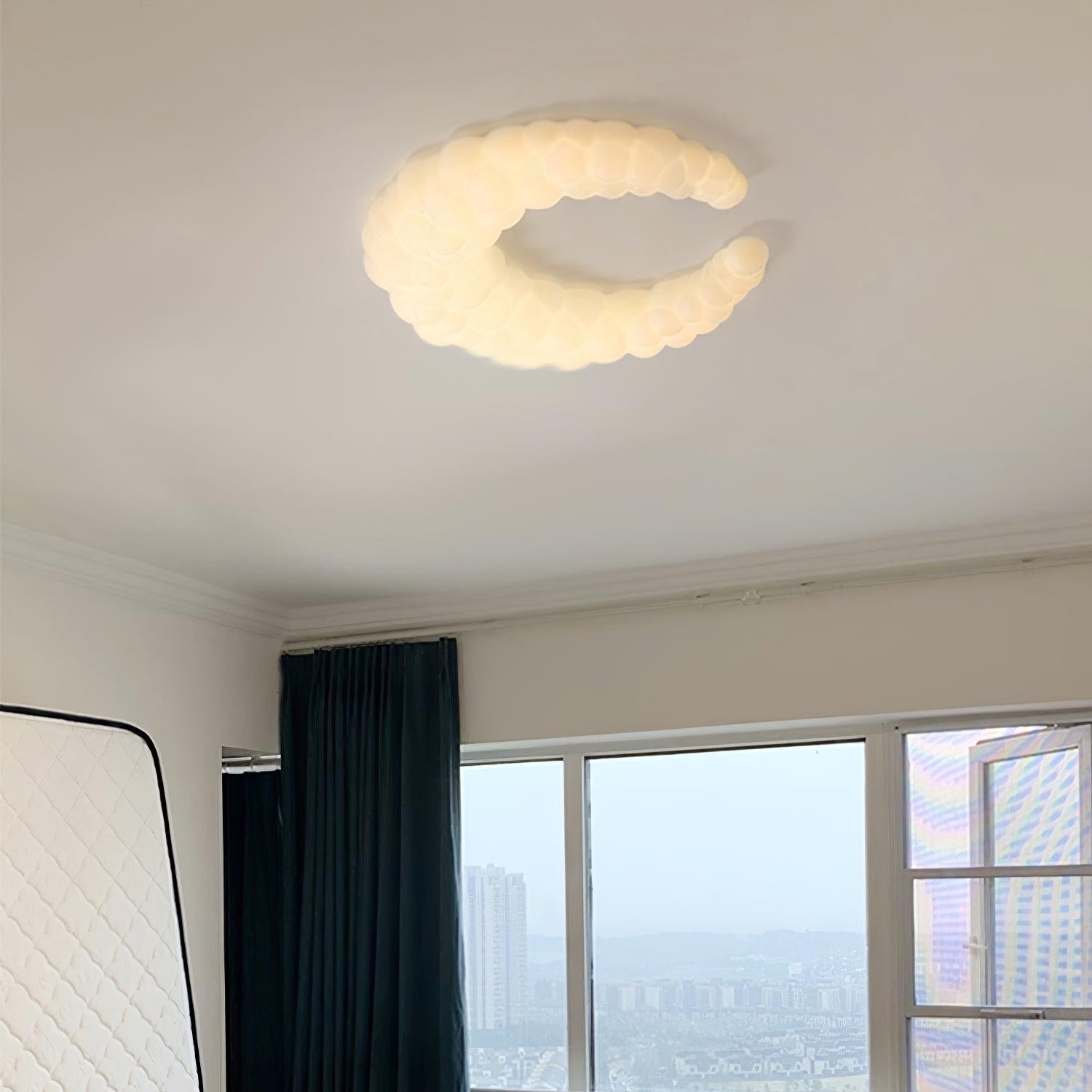 Cream Style Moon Ceiling Lamp M478