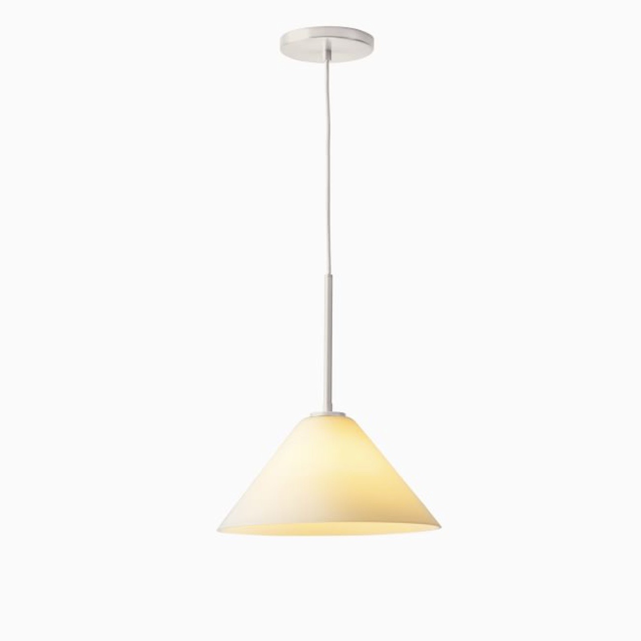 Conica Clean Line Glass Cone Pendant Fixture - Modern Bar Counter T104