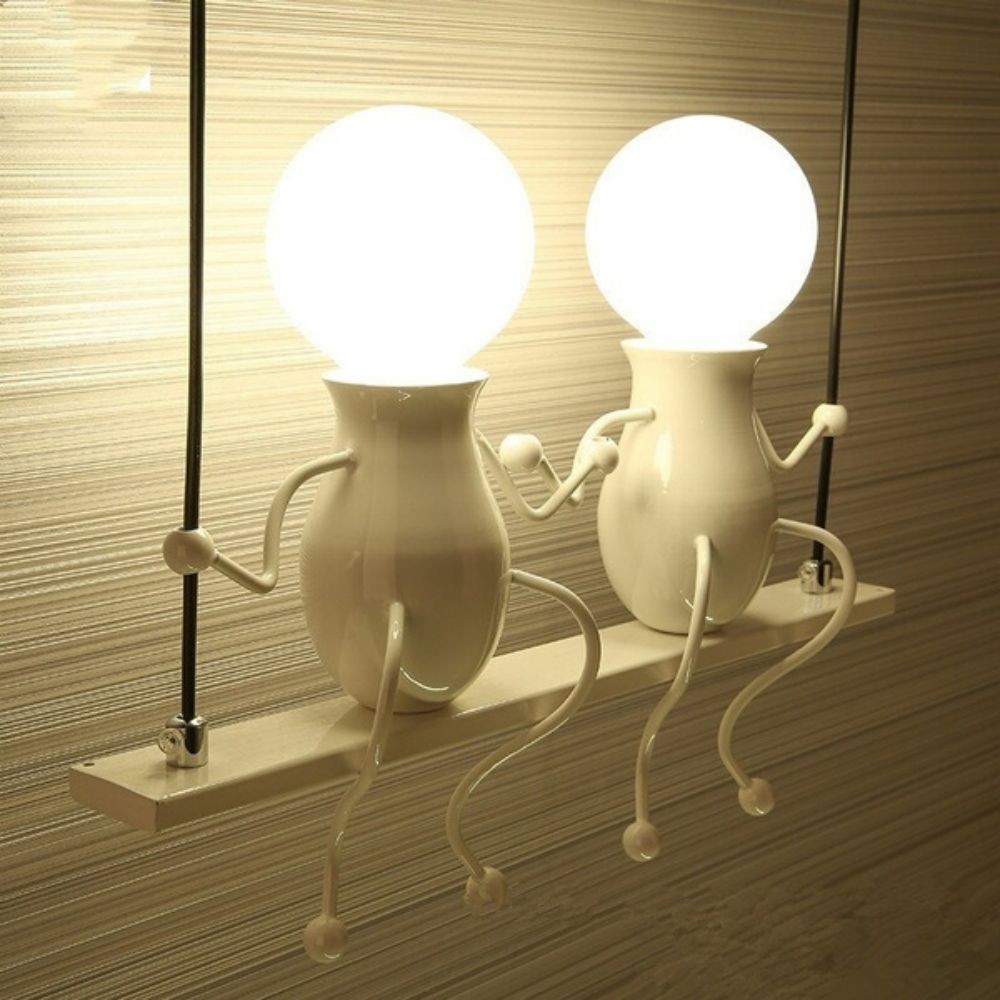 Cartoon Robot Wall Light