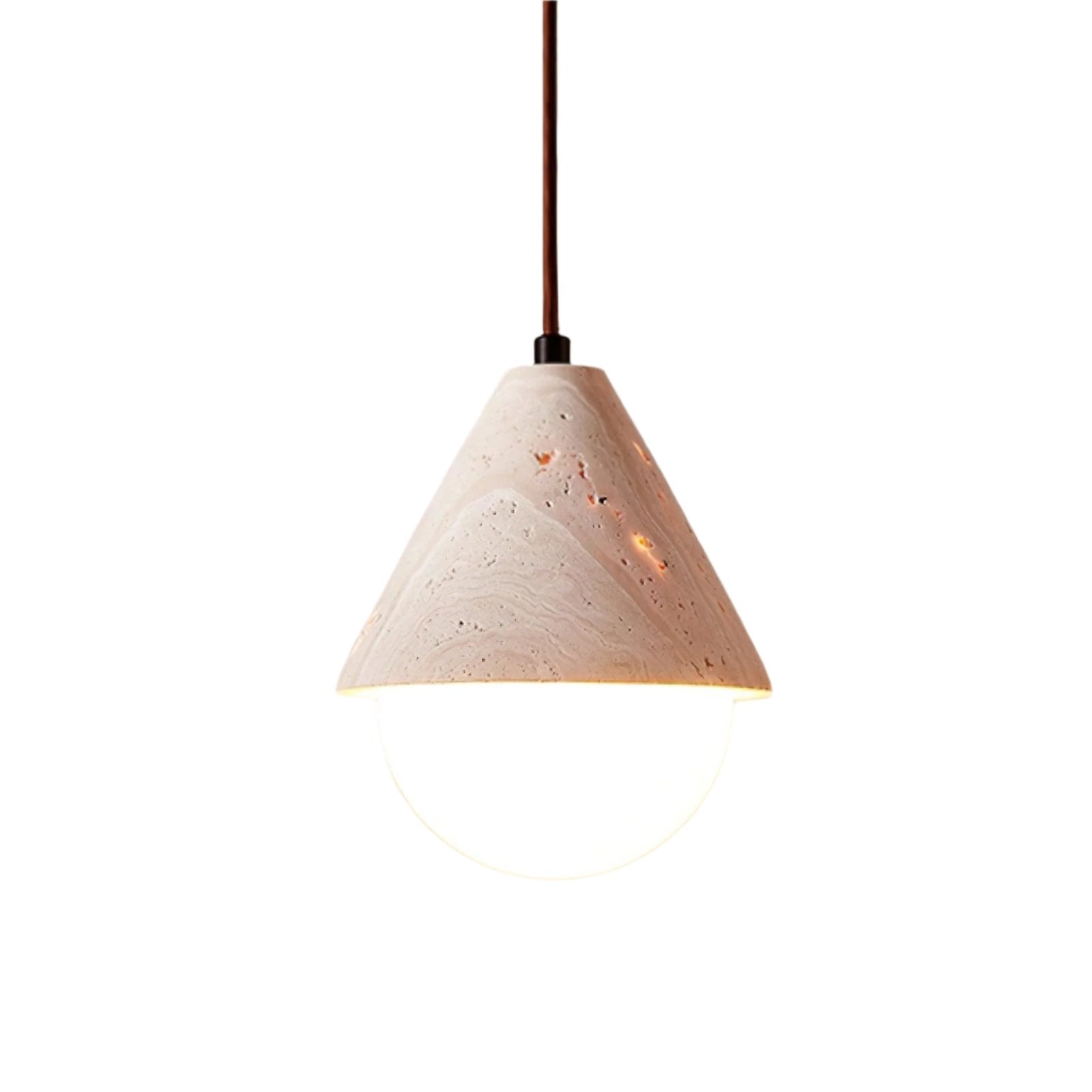 Travertine Pendant Light T2115
