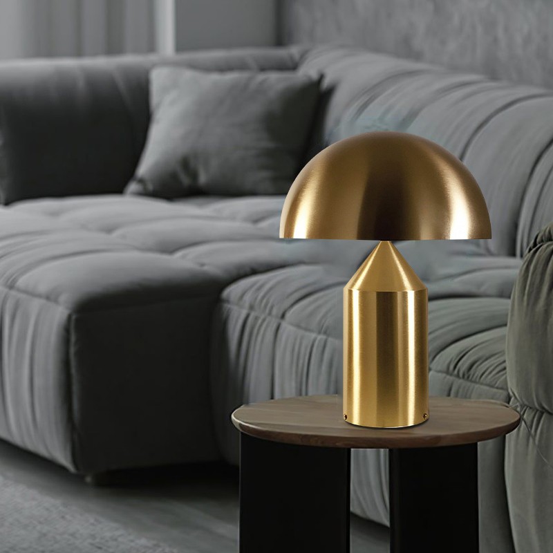 HaloVell Table Lamp Sculptural Dome - Modern Bedroom Lighting